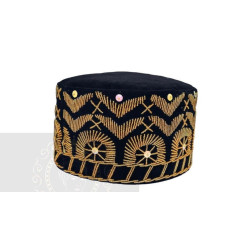 Beaded hat for men,...