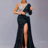 Beautiful sequins dresses, wedding dress, women clothing dinner dress, Engagement outfit, prom